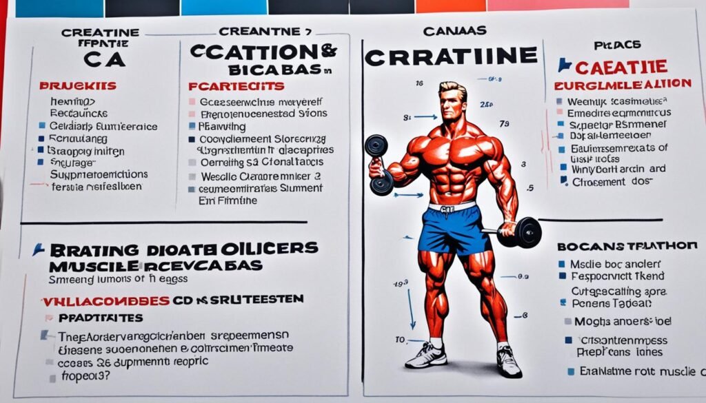 Creatine Vs. BCAAs Muscle Recovery Chart