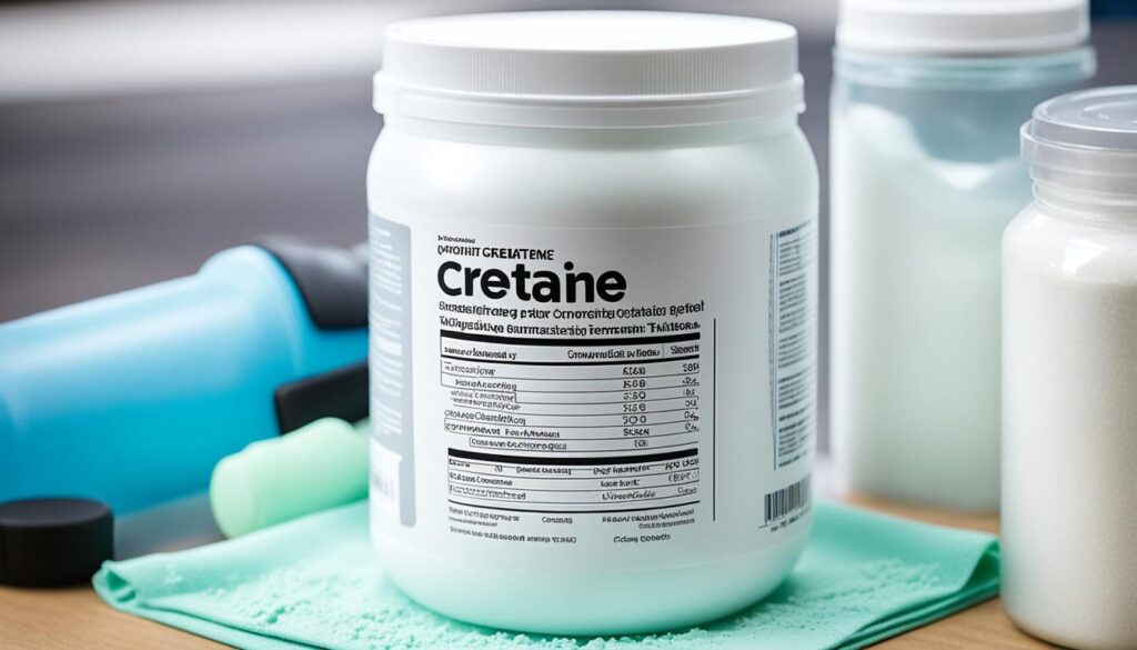 Creatine powder for endurance athletes