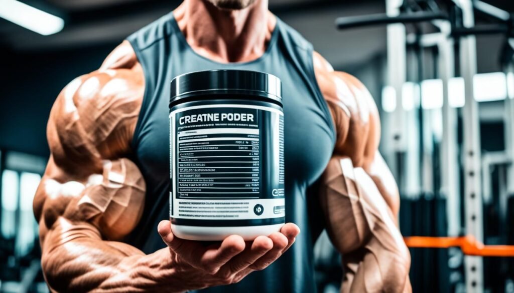 Creatine supplement for muscle growth