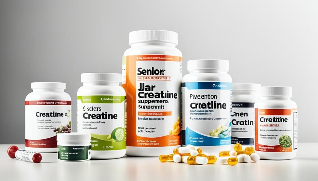 Senior Fitness Supplements with Creatine