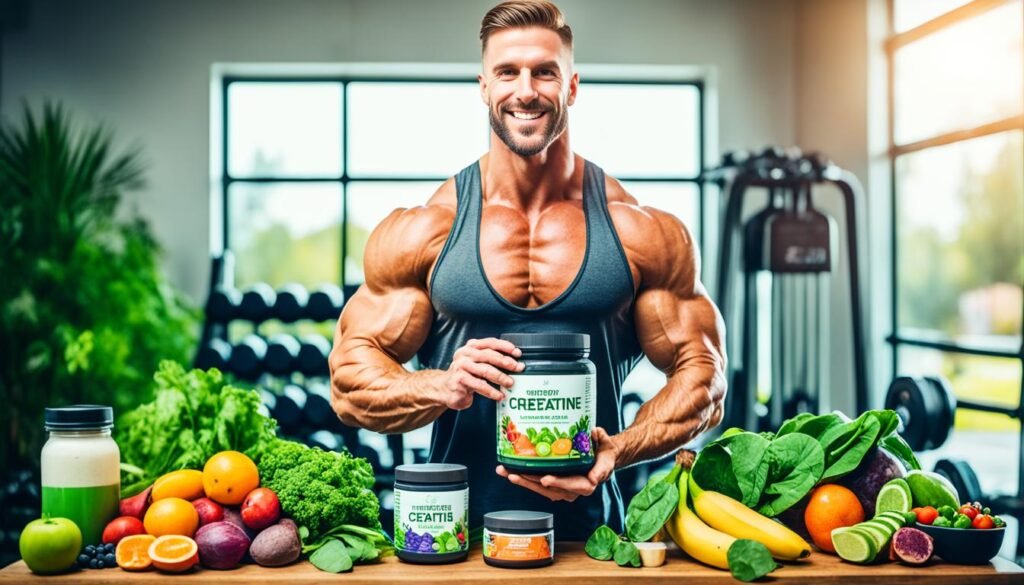 Vegan Muscle Building Creatine Supplements