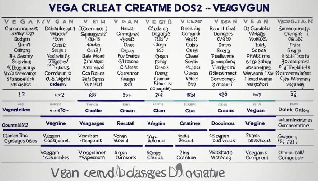 Vegan Creatine Dosage Chart